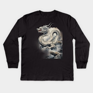 Cartoon Dragon Kids Long Sleeve T-Shirt